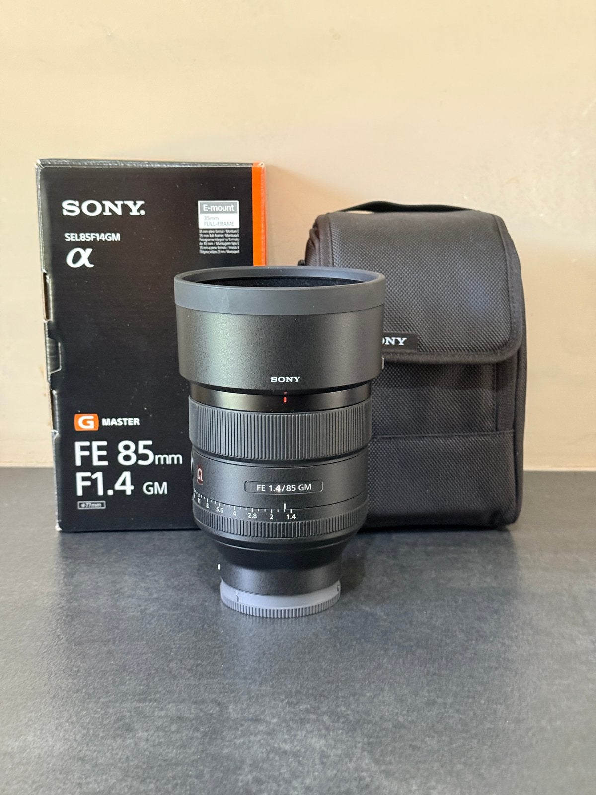 Sony FE 85mm F1.4 GM | Nieuwstaat | Garantie | SEL85F14GM, Audio, Tv en Foto, Foto | Lenzen en Objectieven, Ophalen of Verzenden