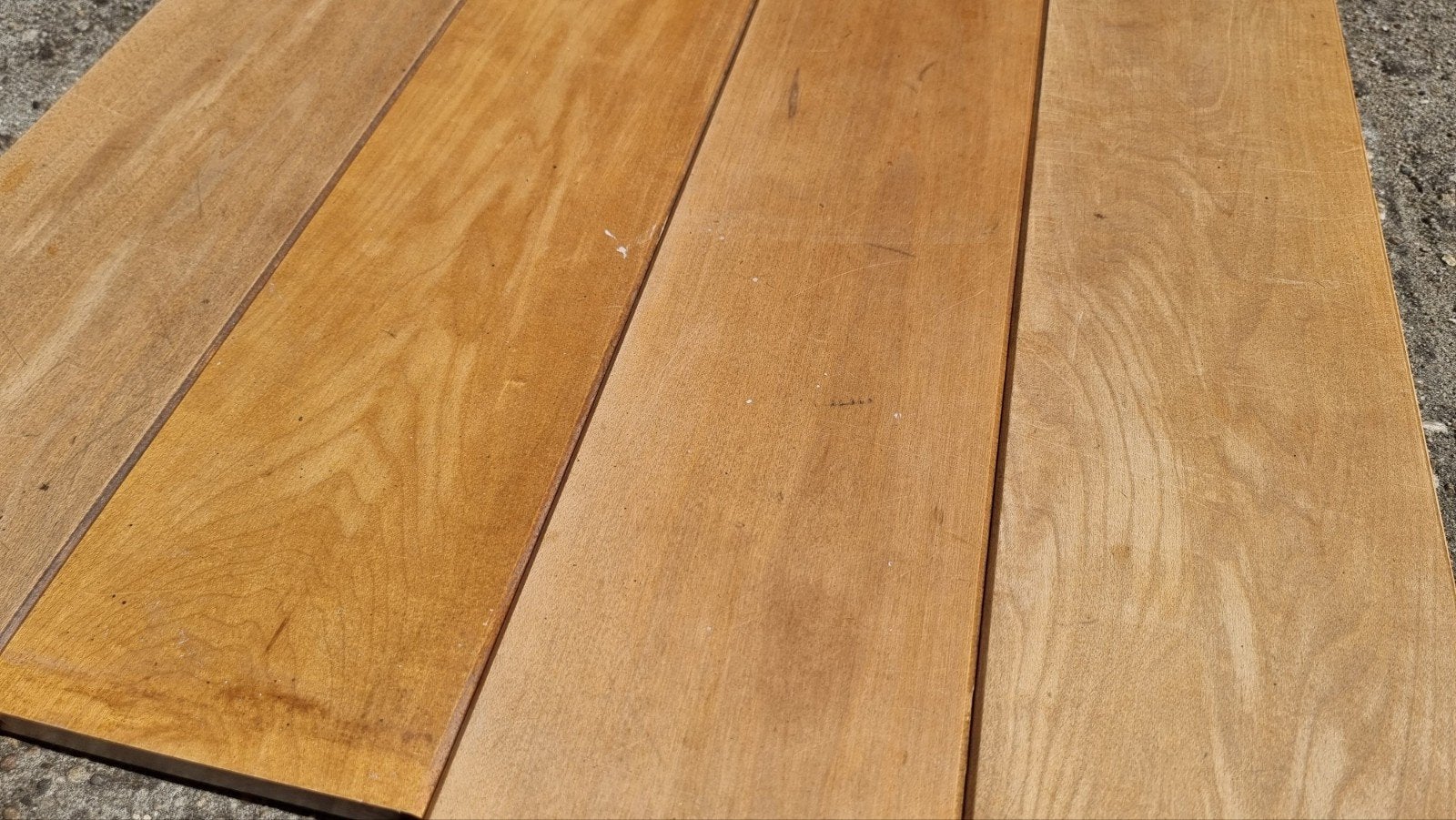 22,6m² - Prachtige Massief Houten Esdoorn Vloerdelen, Doe-het-zelf en Bouw, Ophalen, Hout