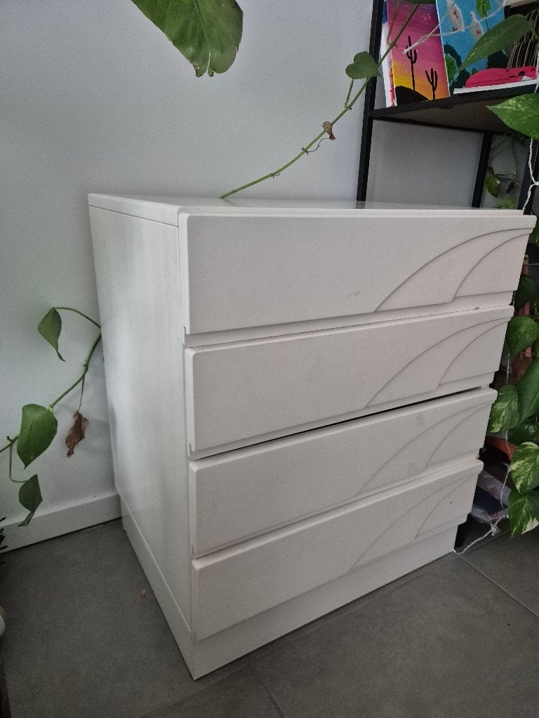 Kommode wit 64Hx55Bx42D, Gebruikt, Minder dan 75 cm, Minder dan 50 cm, Commode