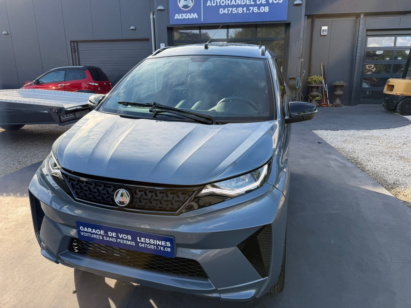 Crossover Aixam, Autos, Cuir, Argent ou Gris, Achat, Entreprise