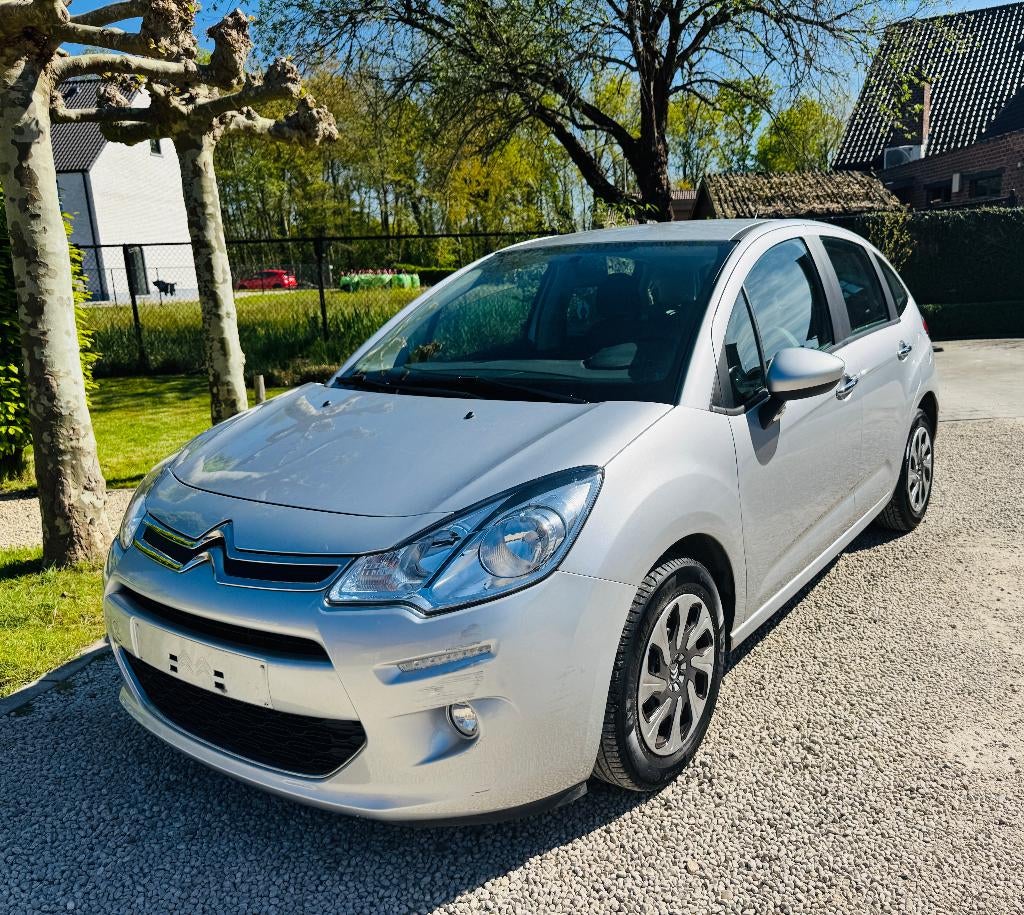 MOOIE CITROEN C3 1.2 VTI BENZINE AIRCO GEKEURD, Auto's, Voorwielaandrijving, Euro 5, Stof, 1199 cc