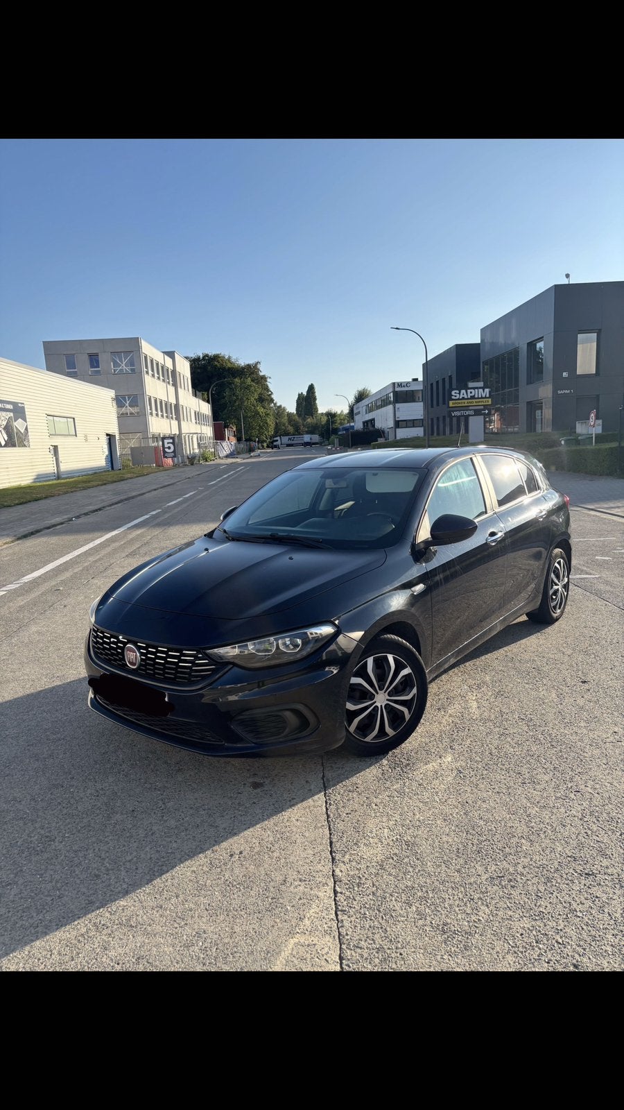 Fiat Tipo Hatchback 1.4 Benzine (2018) – Zwart, Euro 5, Achat, Boîte manuelle, Noir