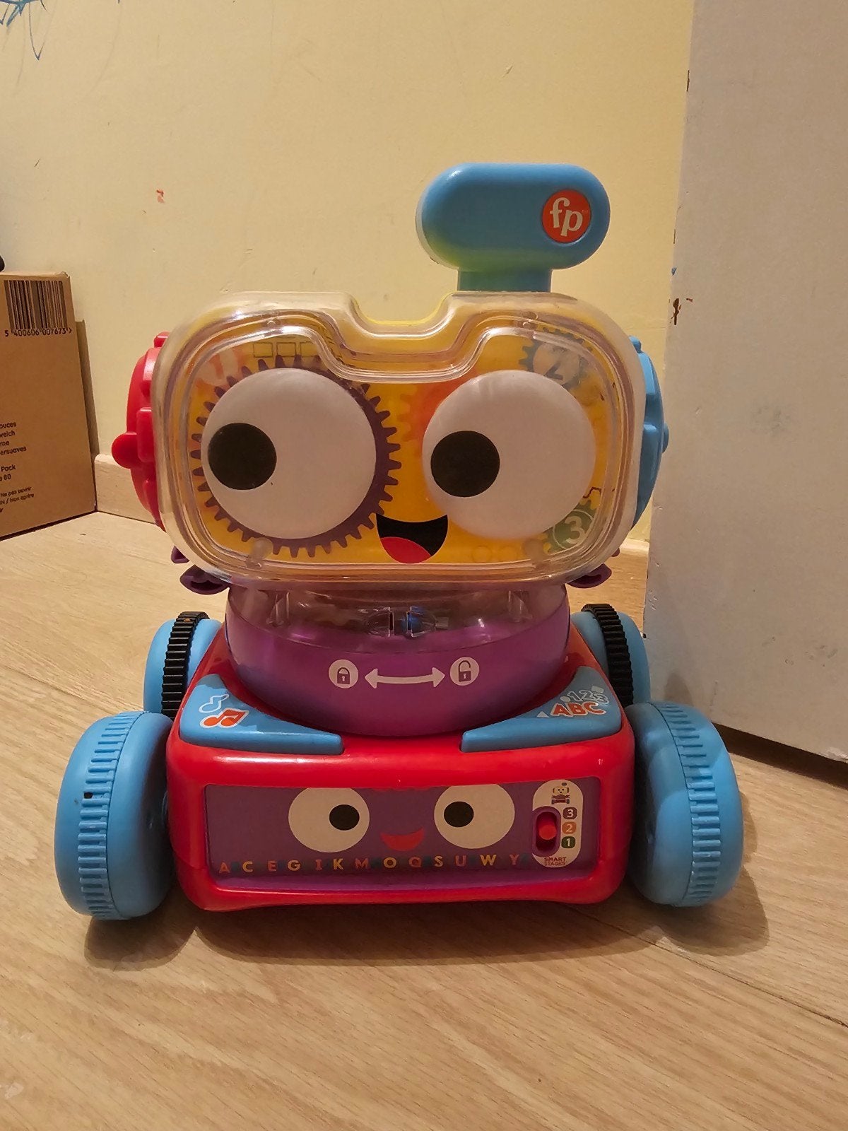 Fisher-Price 4-in-1 Ultimate Learning Bot, Ophalen, Zo goed als nieuw, 6 maanden tot 2 jaar