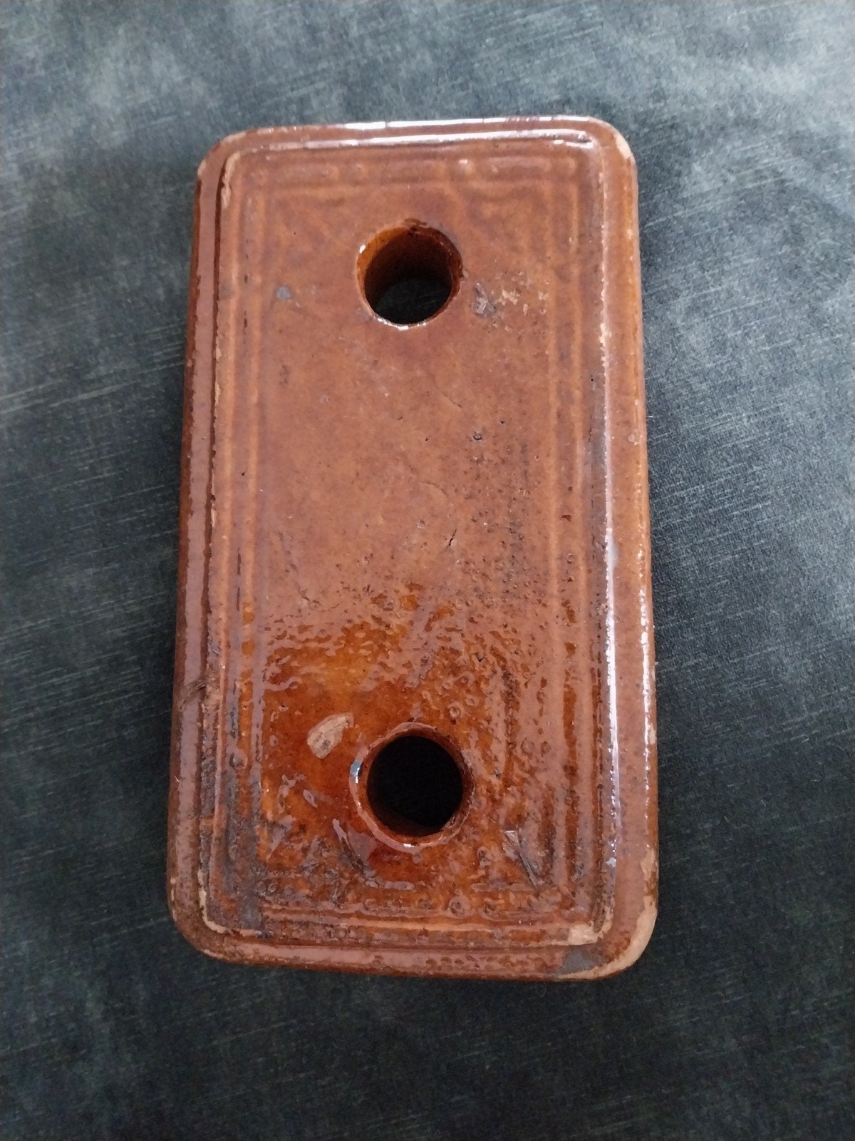oude bedverwarmer, Enlèvement