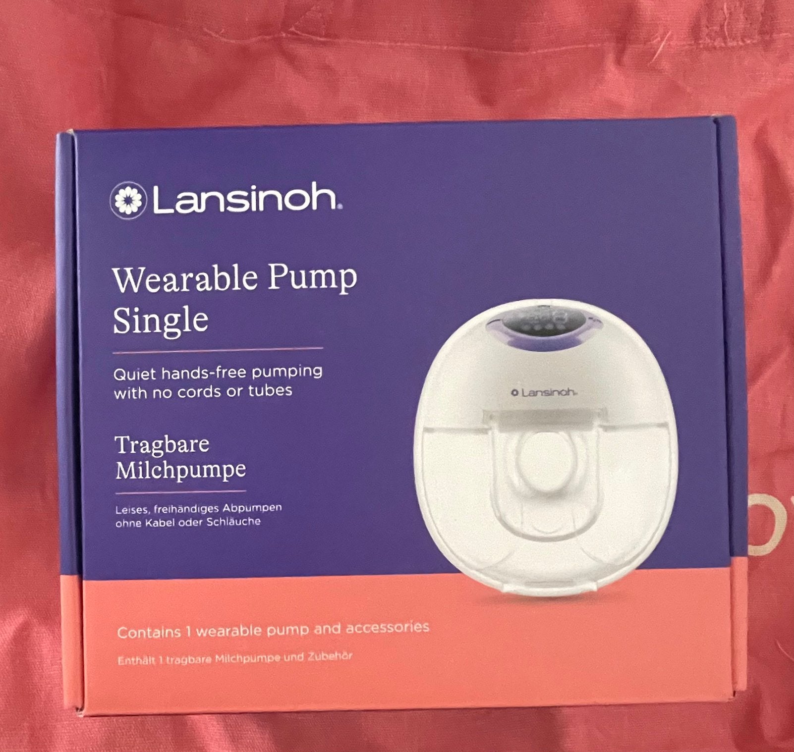 Nieuw Lansinoh borstkolf, Kinderen en Baby's, Babyvoeding en Toebehoren, Nieuw, Borstkolf, Overige merken, Draadloos, Draagbaar
