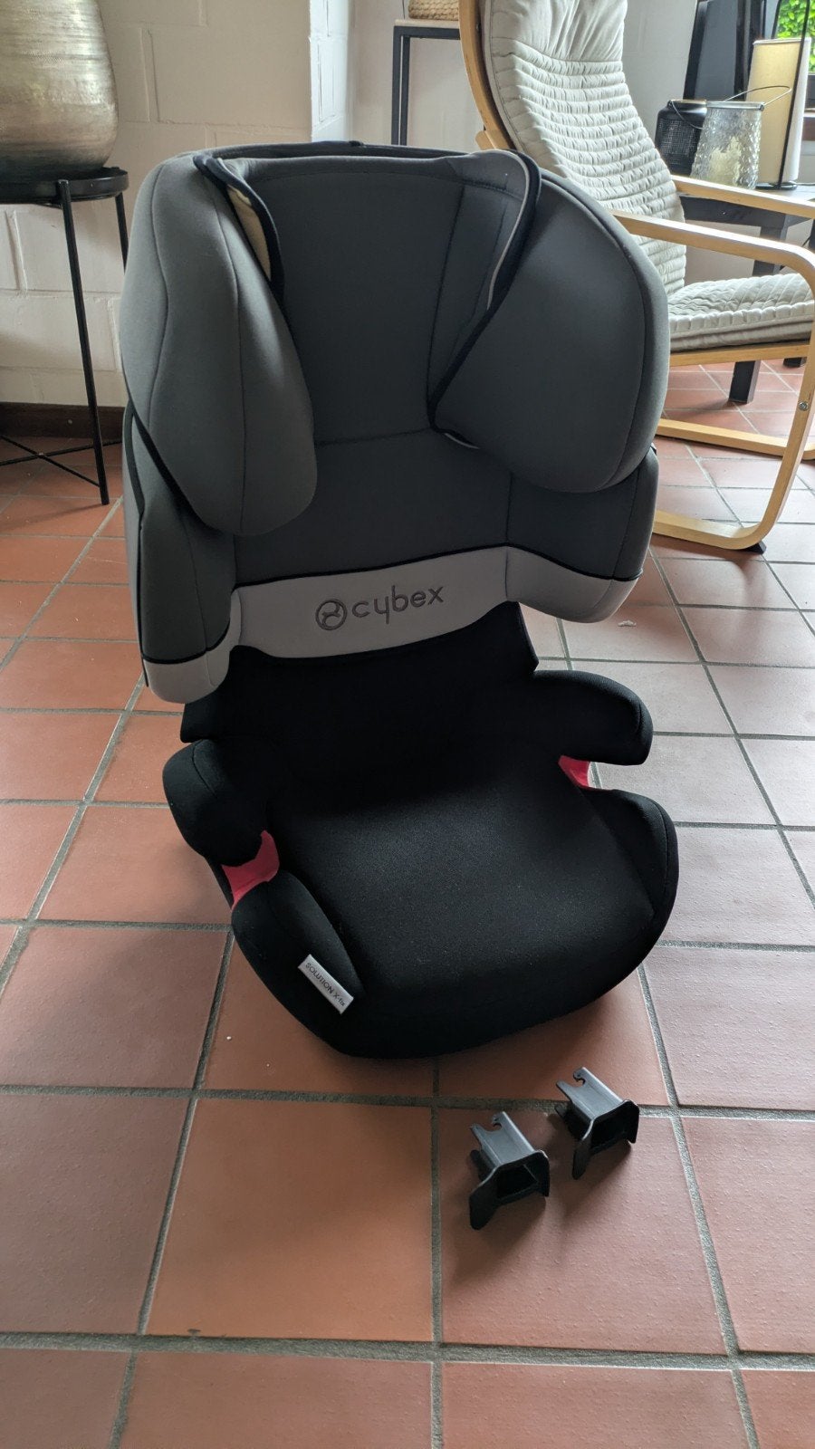 Siège auto cybex iso fix gris/noir, Enlèvement, Isofix