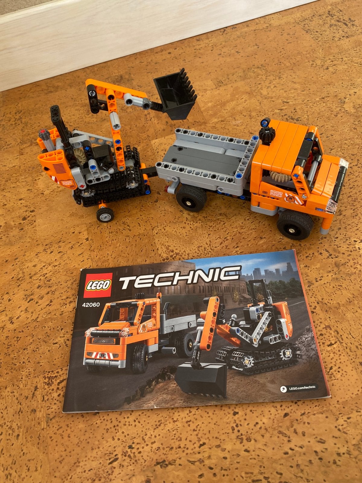 Lego technic 42060, Kinderen en Baby's, Ophalen, Zo goed als nieuw, Lego, Technic