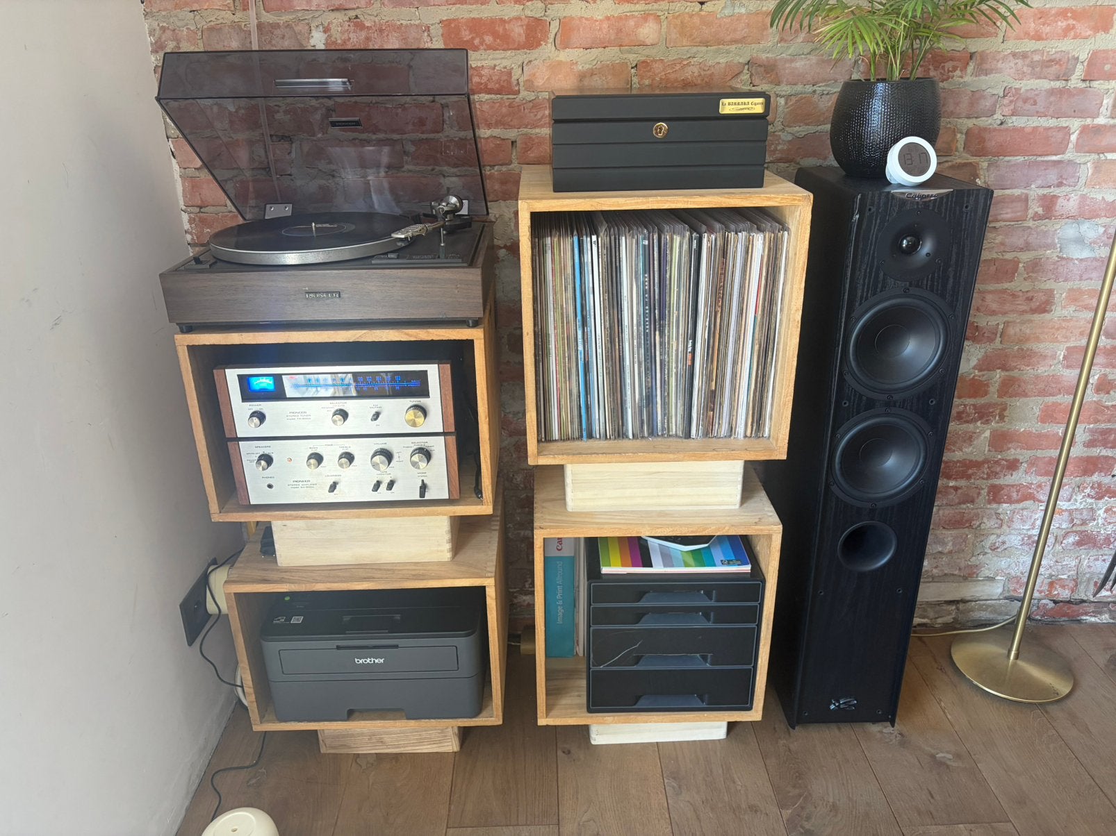 Ensemble Hifi pioneer / cabase, Enlèvement, Utilisé, Pioneer