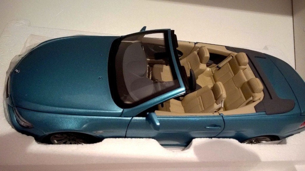 1/18 BMW E64 645 Ci V8 4.4L Convertible Soft Top 2005 kyosho, Hobby en Vrije tijd, Ophalen of Verzenden, Nieuw, Auto, Kyosho
