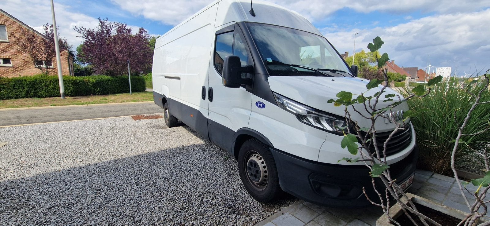 Iveco Daily L4H2, Auto's, Automaat, Zwart, Iveco, Wit