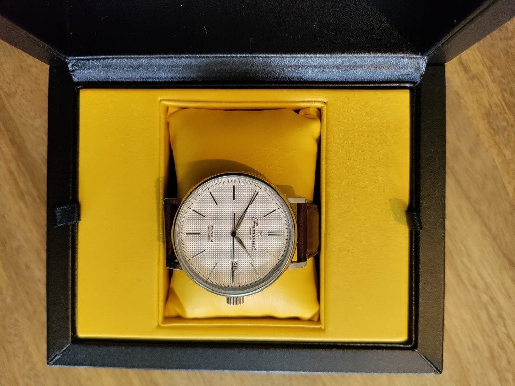 Montre Fromanteel, Handtassen en Accessoires, Horloges | Heren, Zo goed als nieuw, Polshorloge, Overige merken, Overige materialen