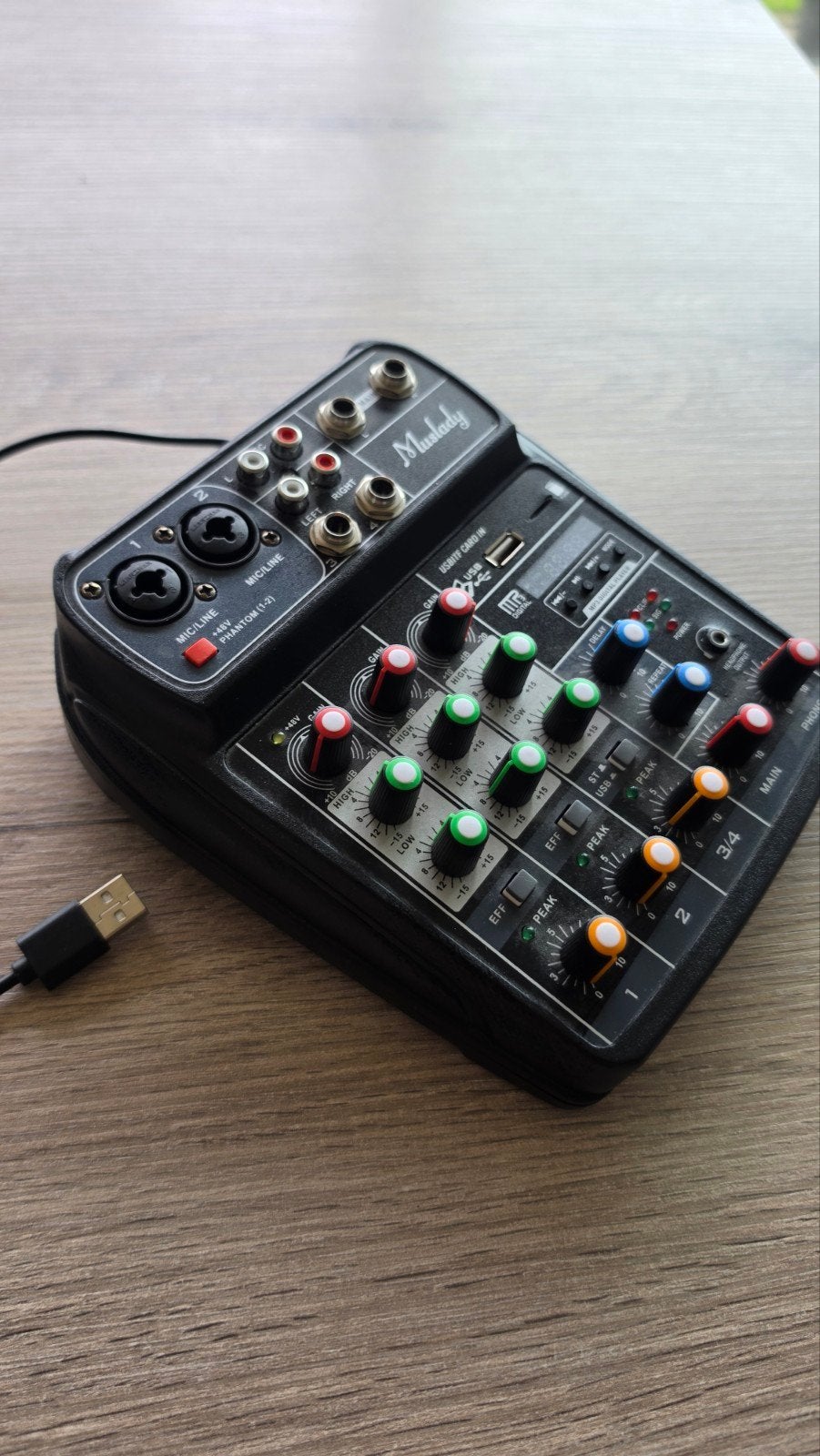 usb Bluetooth mengpaneel, Muziek en Instrumenten, Mengpanelen, Ophalen of Verzenden