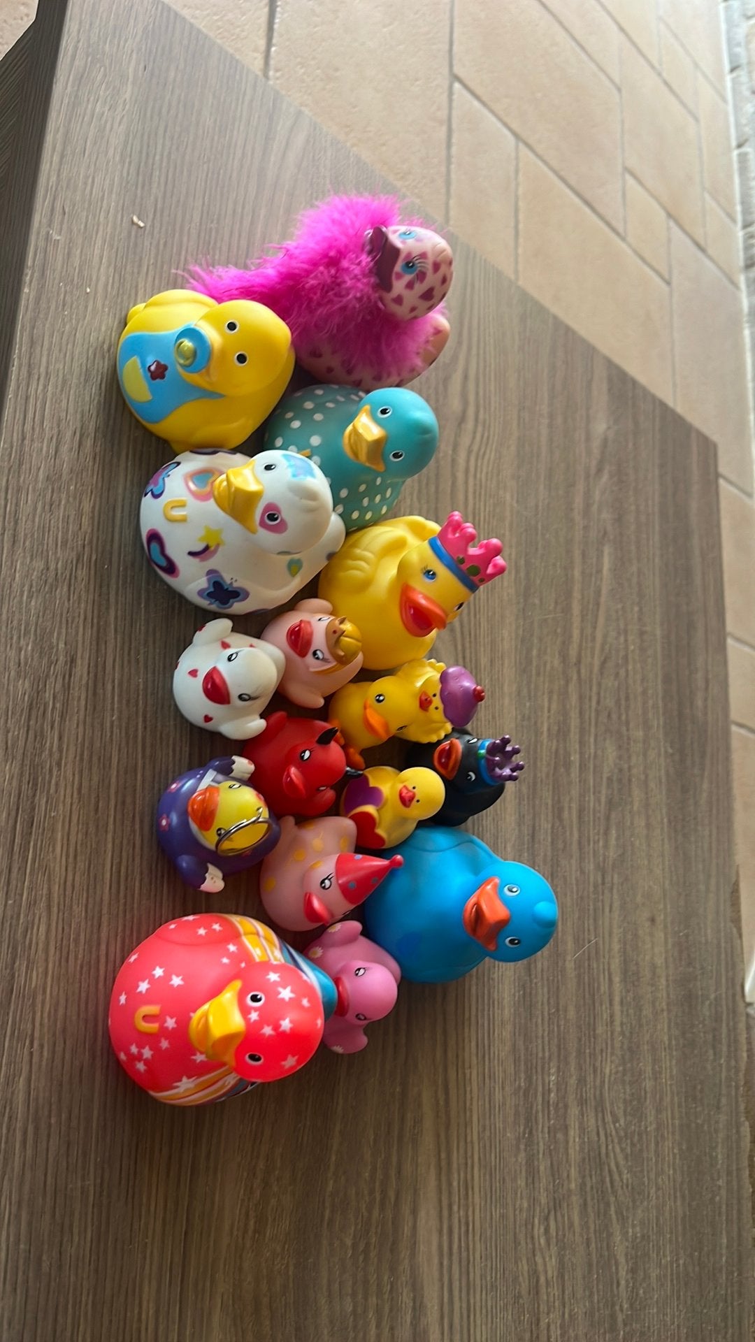 17 eendjes, Kinderen en Baby's, Ophalen of Verzenden, Zo goed als nieuw