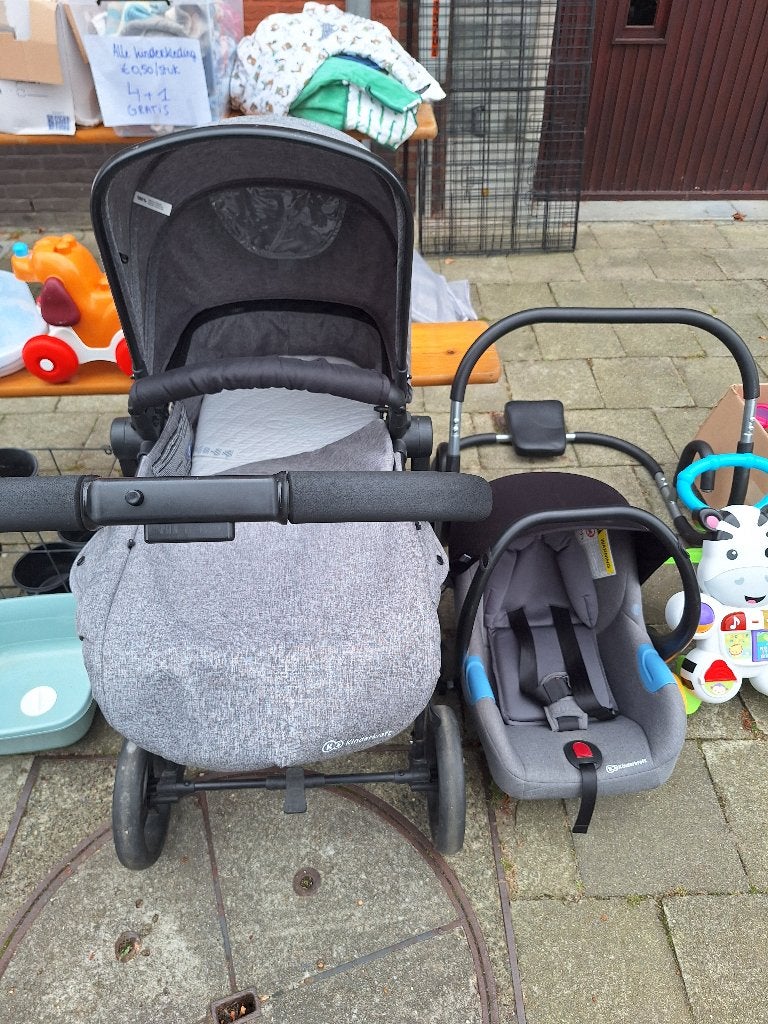 Kinderwagen 3-delig, Enlèvement, Comme neuf, Autres marques, Modèle duo