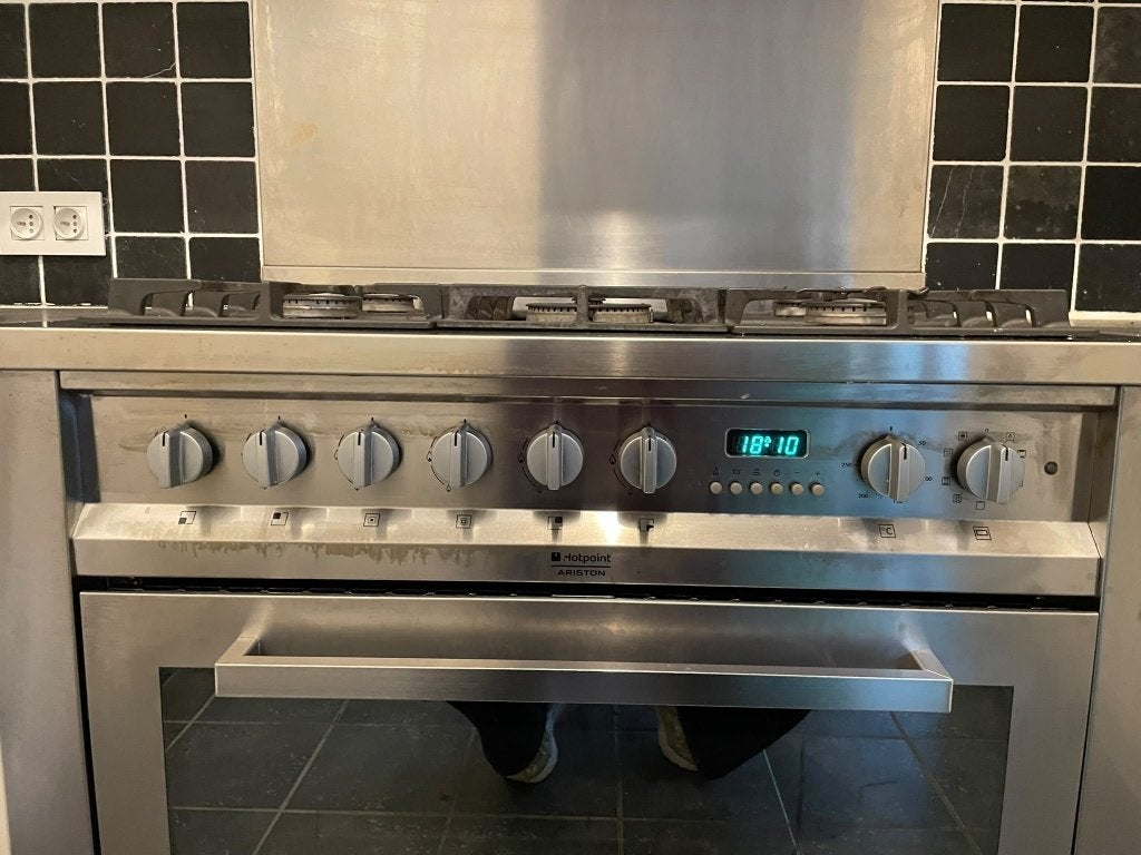 Cuisinière à gaz Hotpoint Ariston, Electroménager, Gaz, Enlèvement, Utilisé, 5 zones de cuisson ou plus