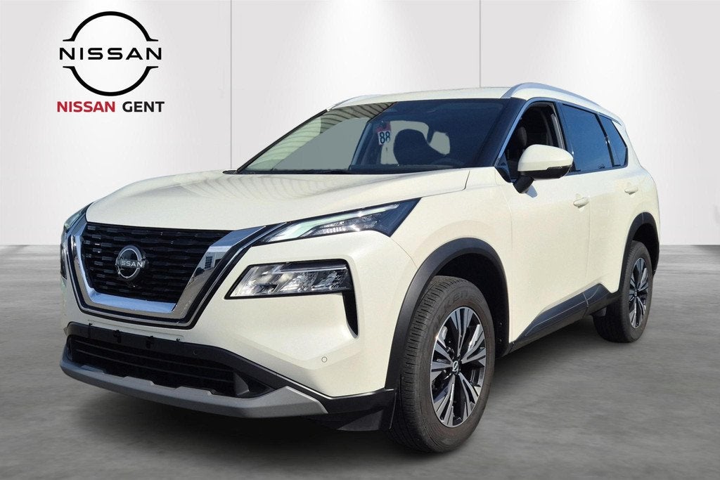 Nissan X-Trail Mild-Hybrid 163 X-Tronic N-Connecta 7 Zitplaa, Stof, Zwart, 2000 kg, 120 kW