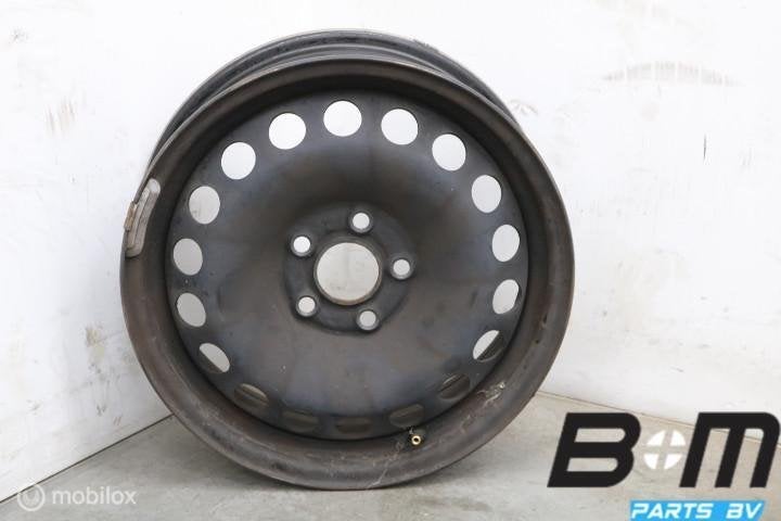 1 losse 15 inch stalen velgen VW Polo 2G 2Q0601027J, Gebruikt, Velg(en)
