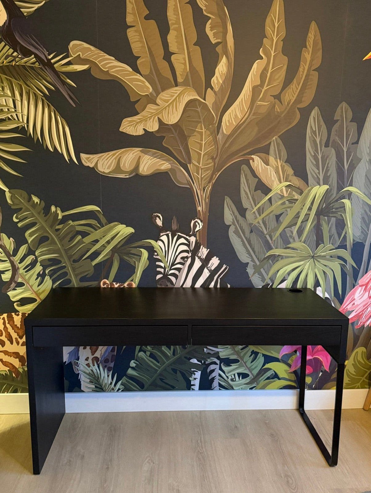 Bureau, Ophalen, Gebruikt, Kabelgoot, 50 cm