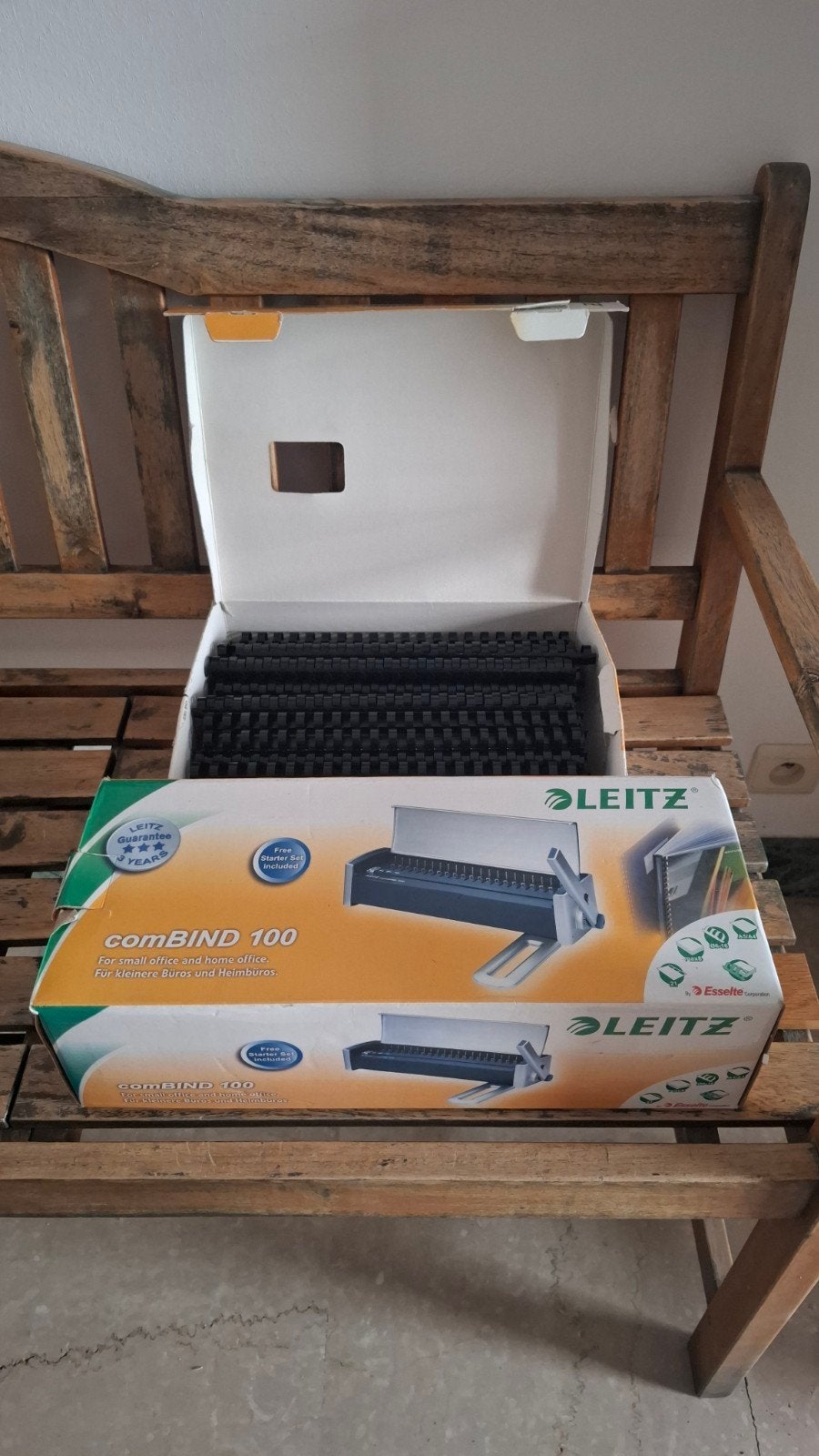 Leitz ComBIND 100 inbindmachine en inbind-ringen, Zakelijke goederen, Ophalen