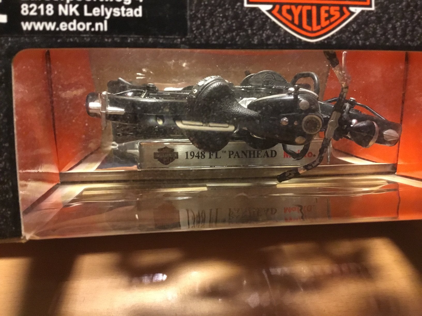 Modelmoto’s Maisto. 1/18 Harley Davidson, Ophalen, Zo goed als nieuw, Maisto