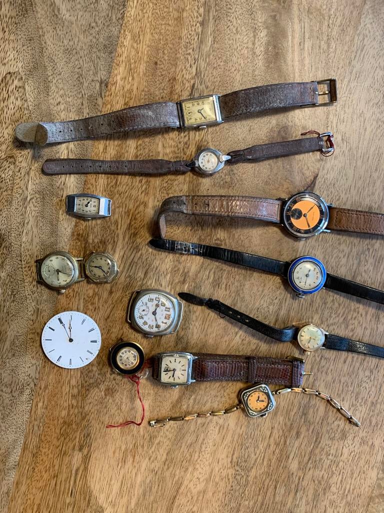 Lot de montres anciennes, Enlèvement ou Envoi, Acier
