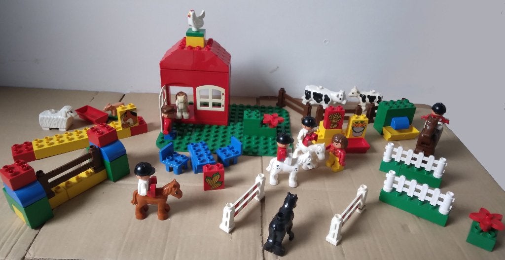 Pony Stables - Duplo #9149 (1998), Kinderen en Baby's, Ophalen, Compleet, Duplo, Complete set