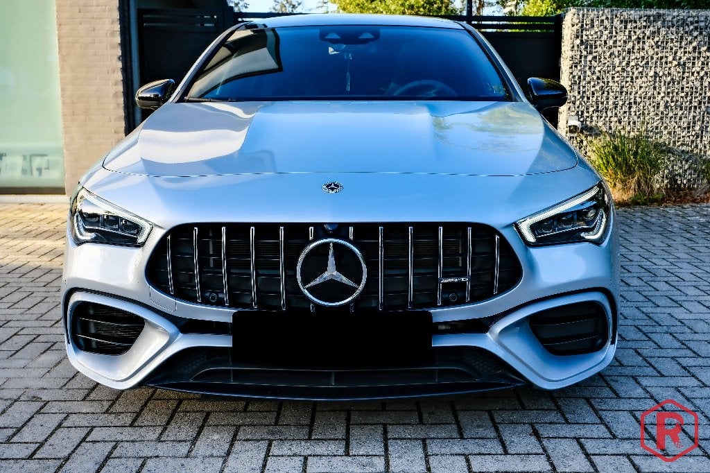 Mercedes-AMG CLA 45 S  Shooting Brake 4MATIC+ Pano Burmester, Autos, Cuir, Entreprise, Entretenue par le concessionnaire, Noir