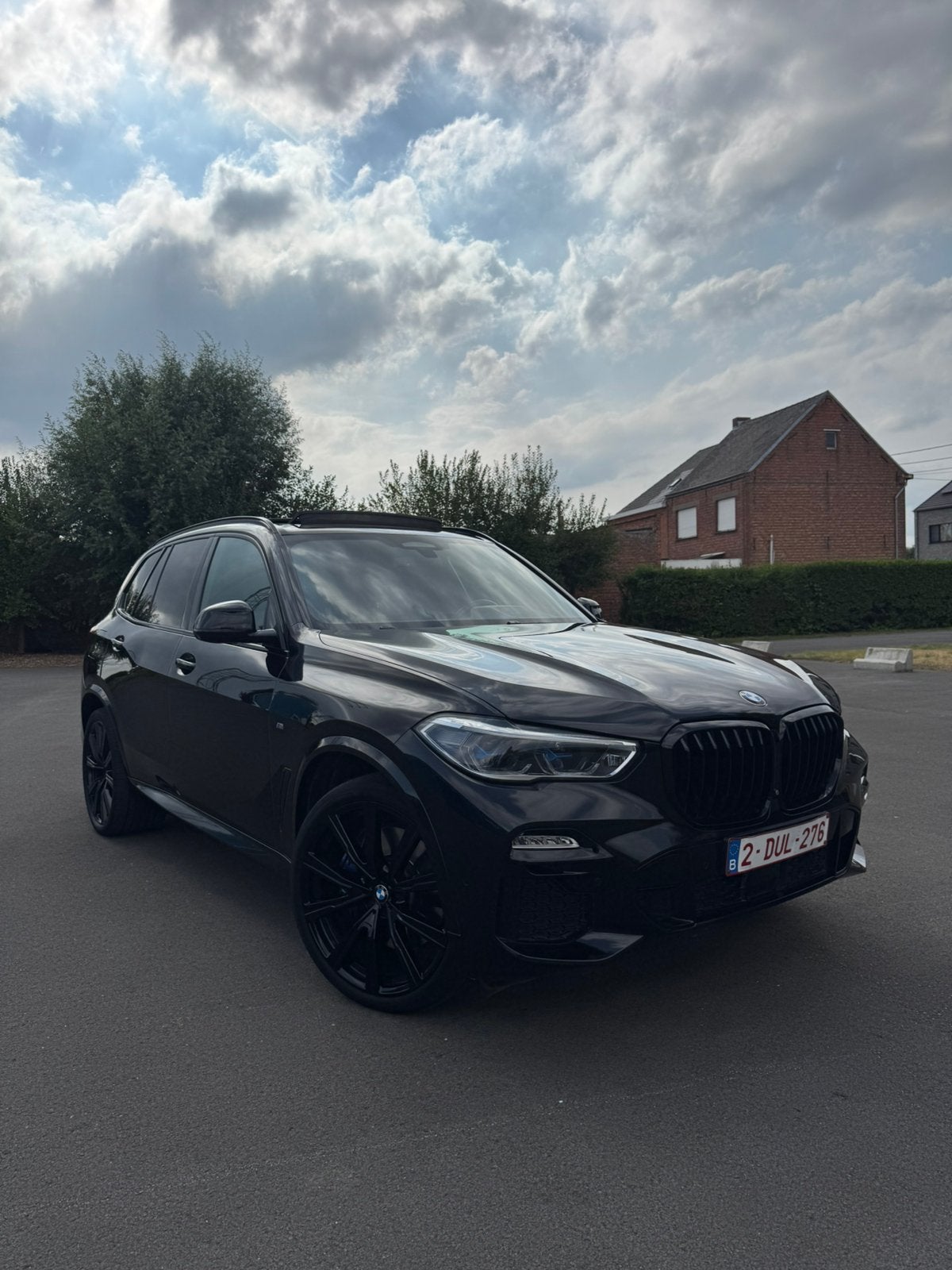 BMW X5 xdrive45e, Automaat, 0 cilinders, Zwart, Leder