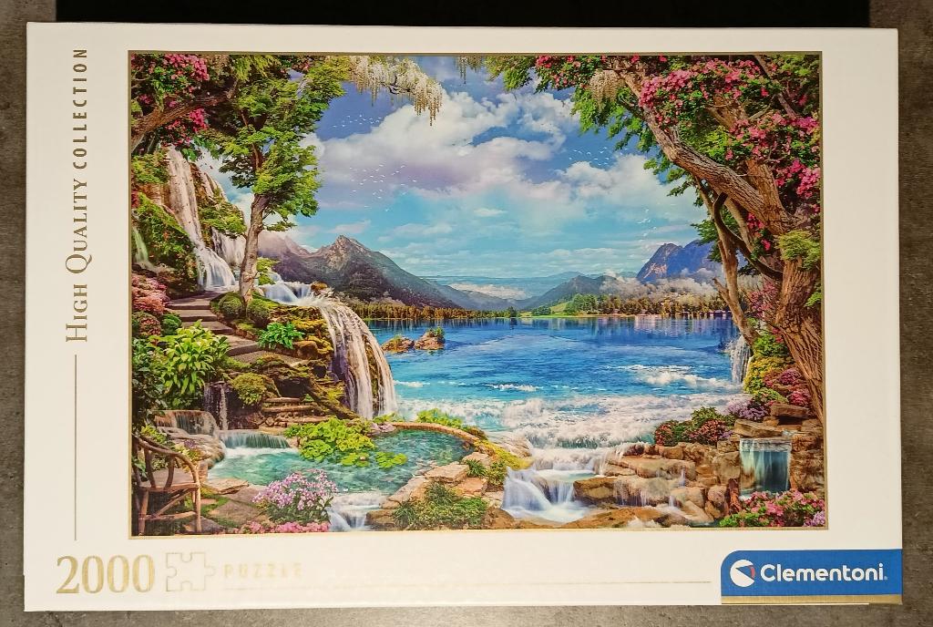 Un Puzzle 2000 pièces, Envoi, Plus de 1 500 pièces, Utilisé, Puzzle