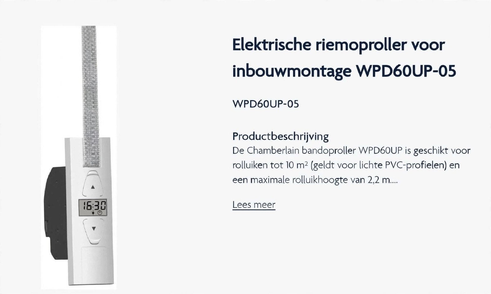 Rolluik bandopwinder, Doe-het-zelf en Bouw, Ophalen of Verzenden