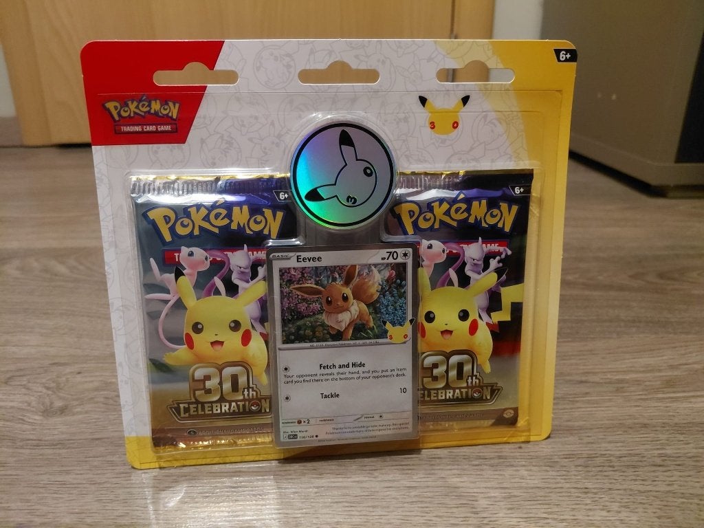 Pokémon 30th Celebration Eevee 2-Pack Blister – NEW SEALED, Enlèvement, Neuf, Booster