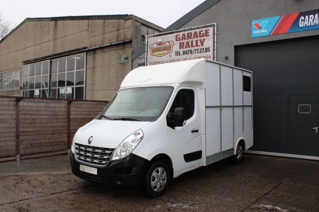Renault Master Paardencamionette rijbewijs B 21500 excl btw, Autos, Euro 5, Achat, Entreprise, 3 places