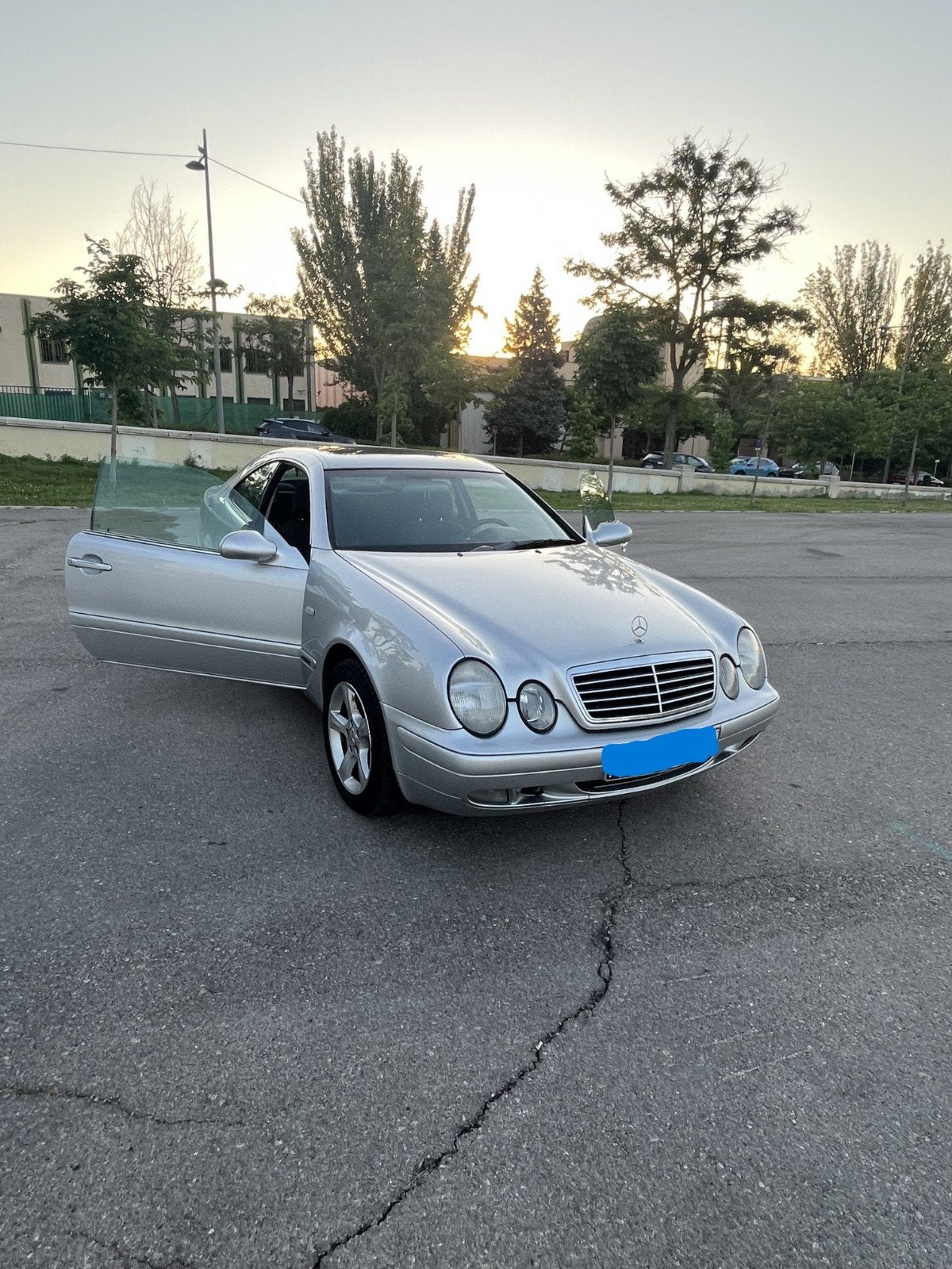 Mercedes-Benz CLK200 Manueel (start niet) Lees beschrijving, Auto's, Particulier, Te koop