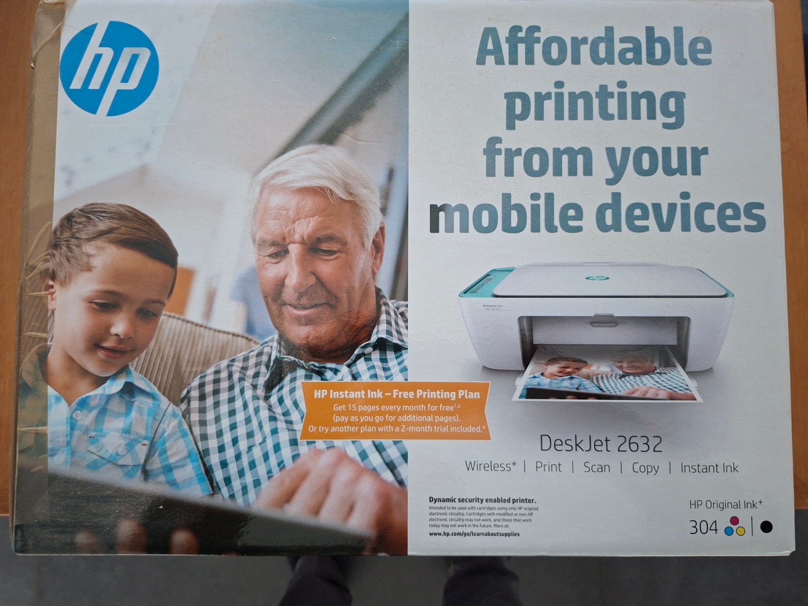 Imprimante HP Deskjet 2632, Ophalen, Printer