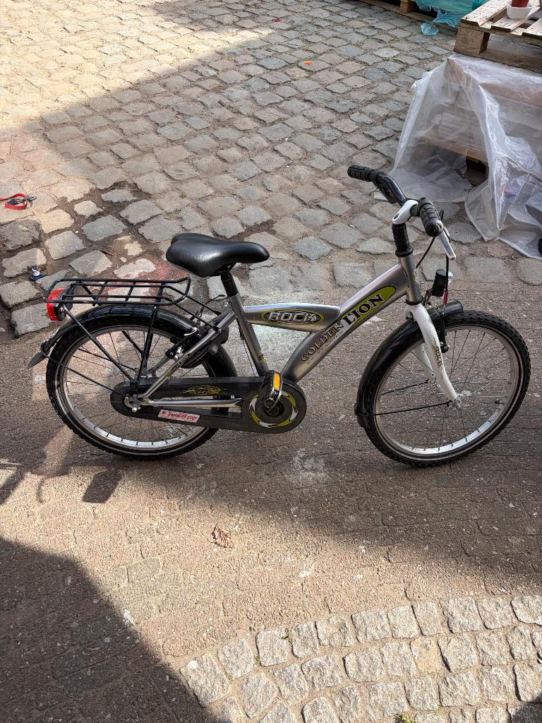 Kinderfiets 20 inch, Ophalen, 20 inch of meer, Gebruikt, Golden Lion