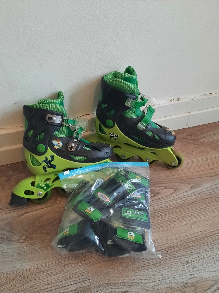 Rollers Ben Ten, Sport en Fitness, Skeelers, Gebruikt, Kinderen, Inline skates 4 wielen, Ophalen