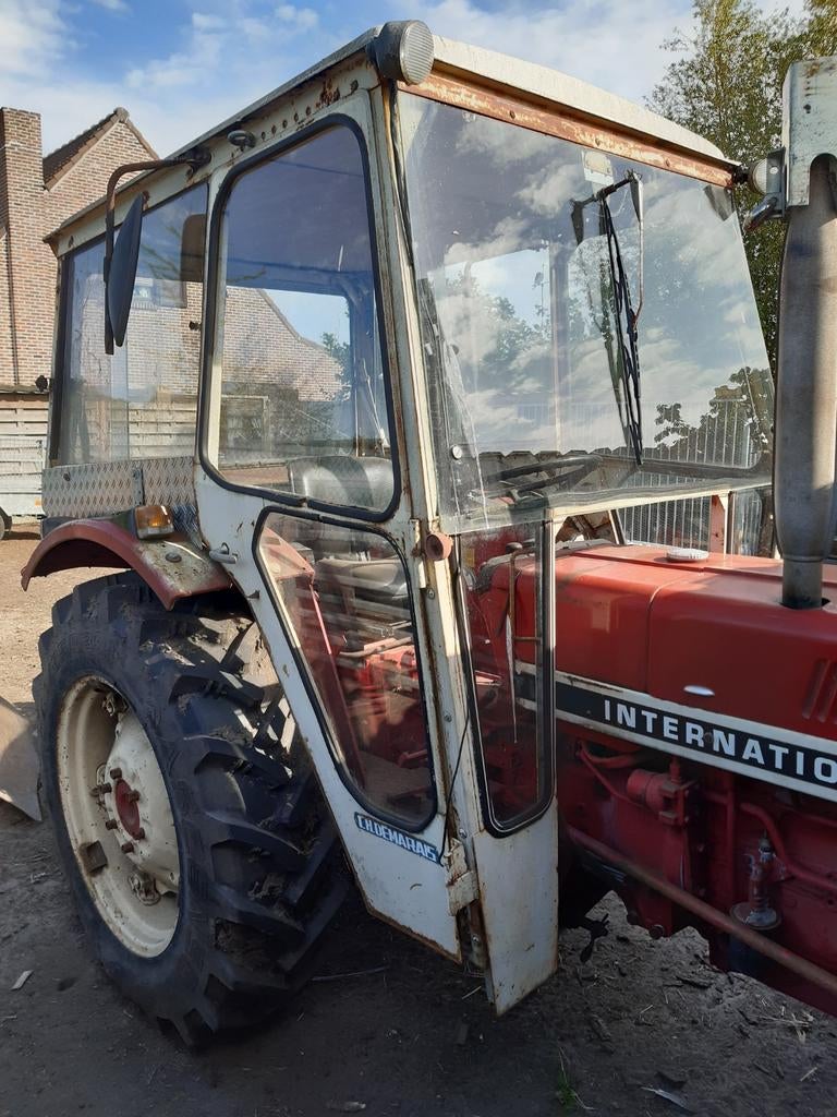 Traktor cabine te koop, Ophalen