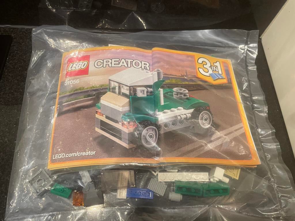 Green Cruiser (31056) Creator 3 in 1 LEGO vintage, Ophalen of Verzenden, Lego