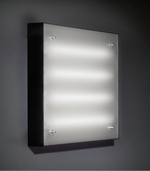 1x design lamp Square Moon Modular, large , zilver mat alu, Ophalen, Metaal, Zilver
