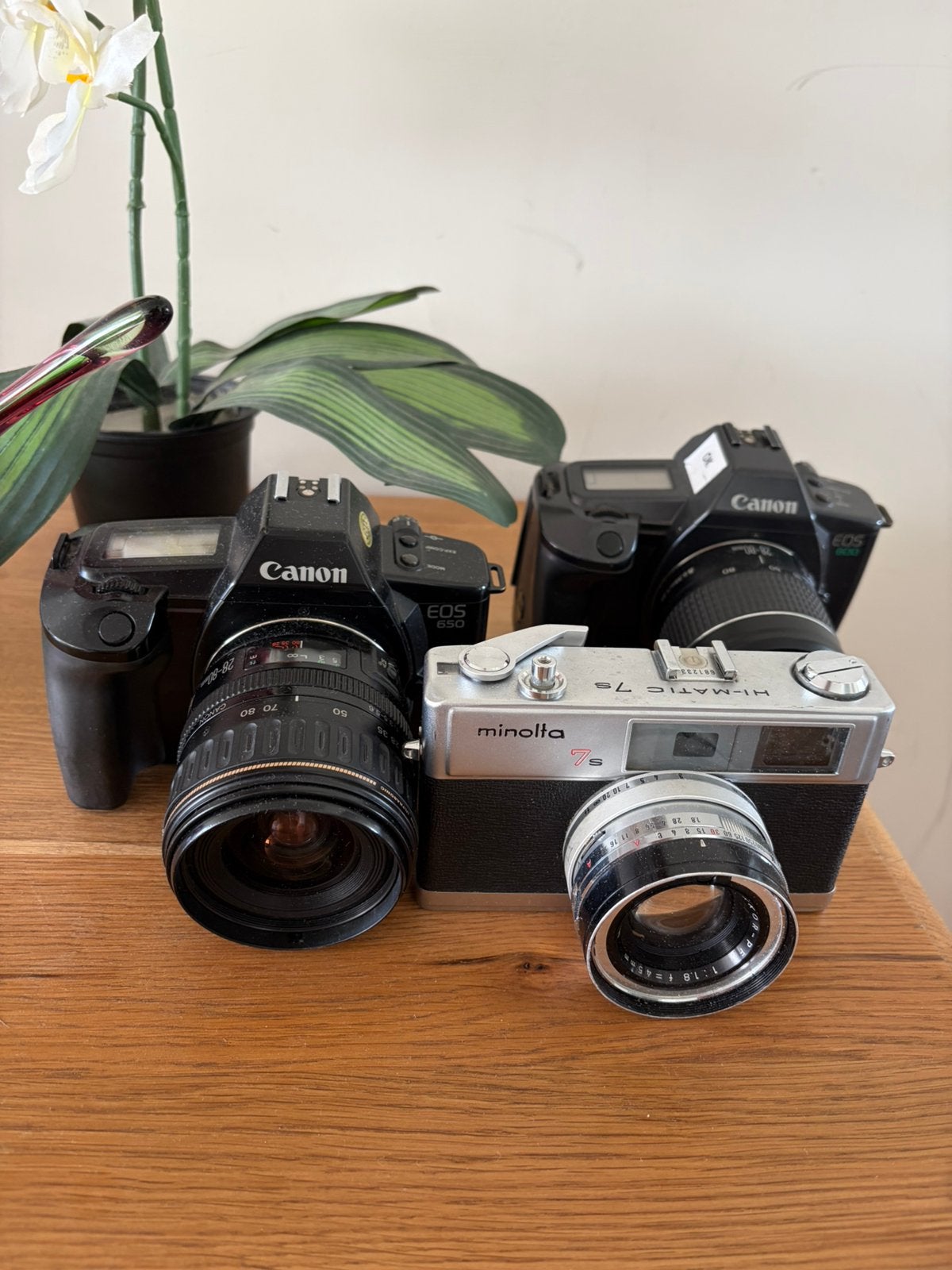 Canon minolta, Audio, Tv en Foto, Ophalen, Zo goed als nieuw, Canon