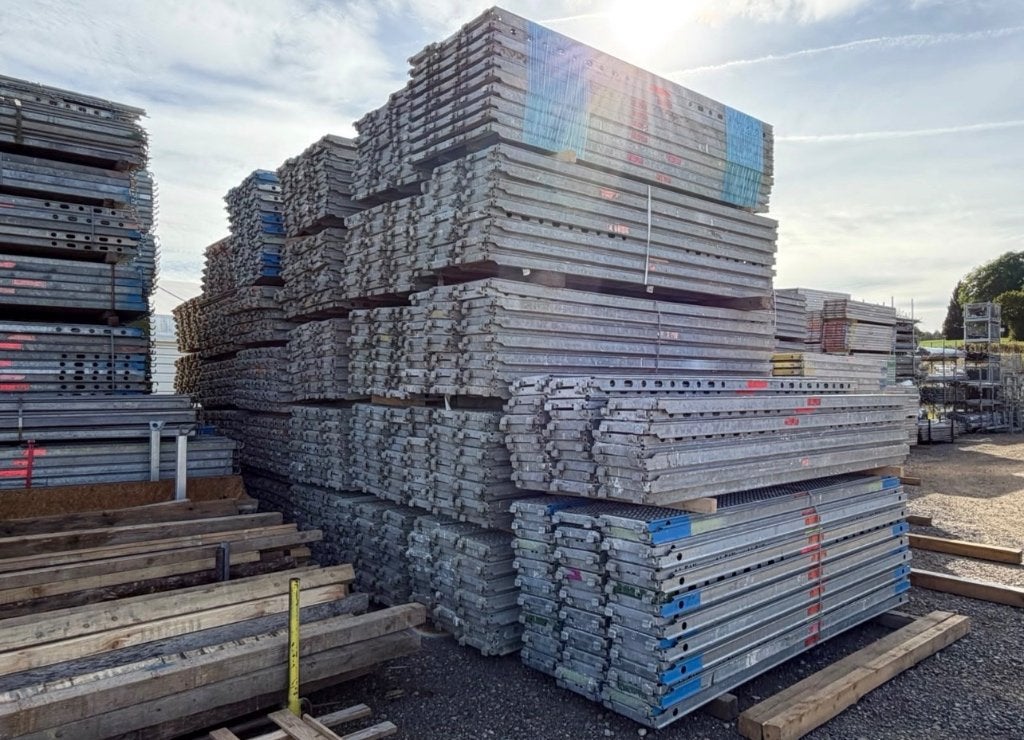 Gebruikt Layher / MJ Blitz Steigermateriaal – Grote Voorraad, Ophalen of Verzenden, Gebruikt, Overige typen, 5 meter of hoger