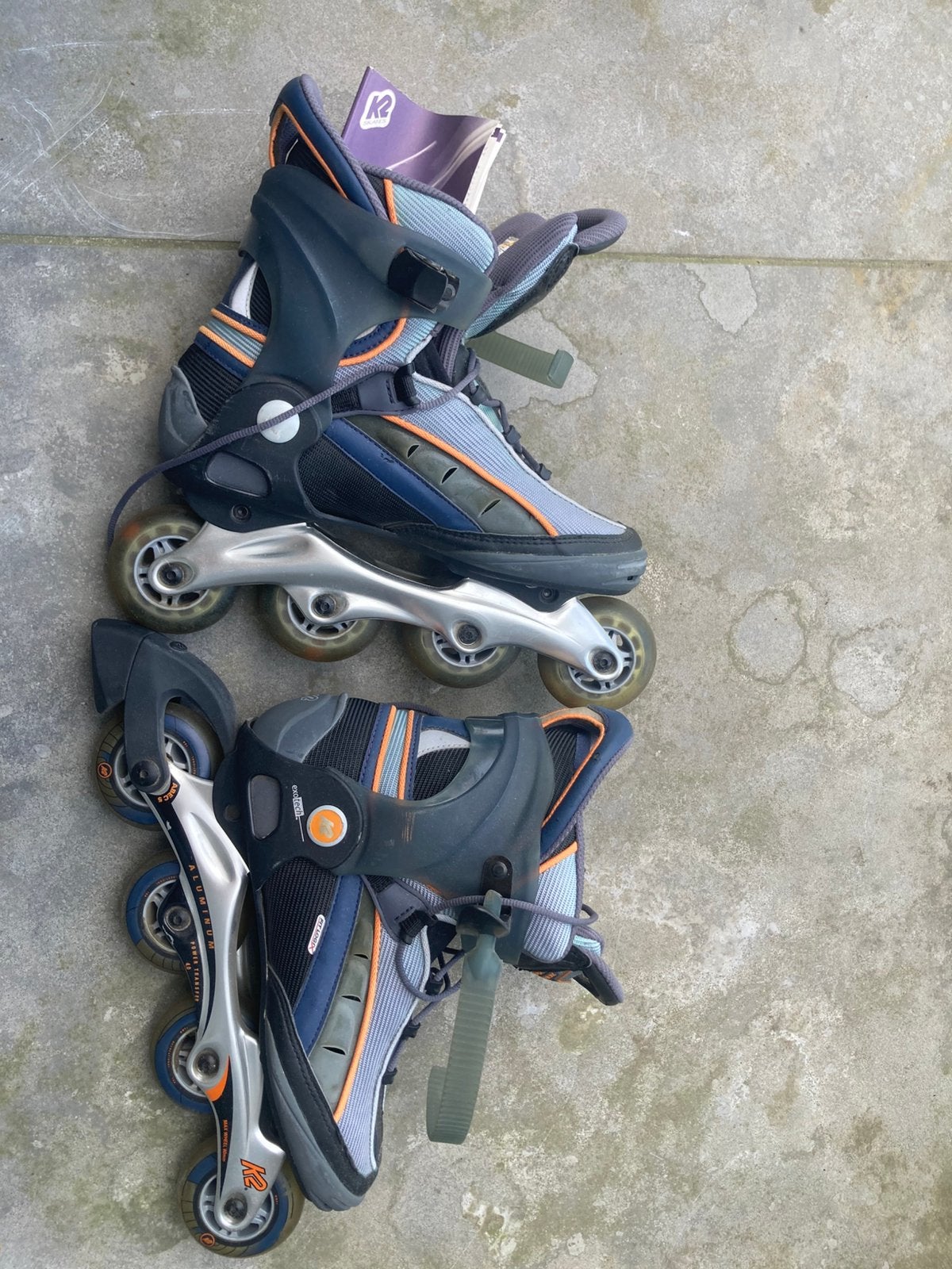 K2 Skeelers (inline skates) maat 42,5 (realistische maat 41), Sport en Fitness, Skeelers, Ophalen, Zo goed als nieuw, Inline skates 4 wielen