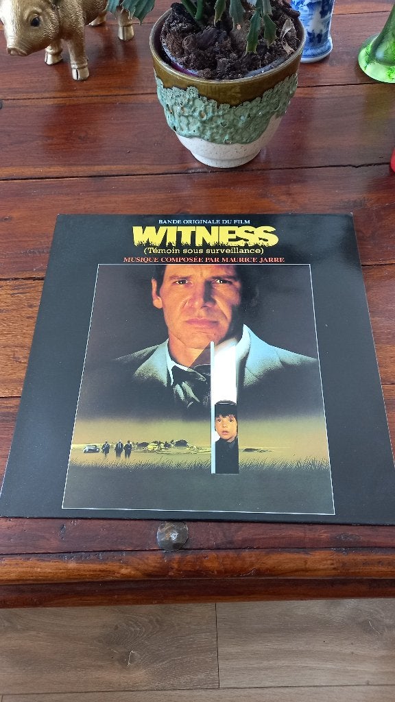 Vinyl 33t bande original du film "witness", Ophalen, Zo goed als nieuw, Pop