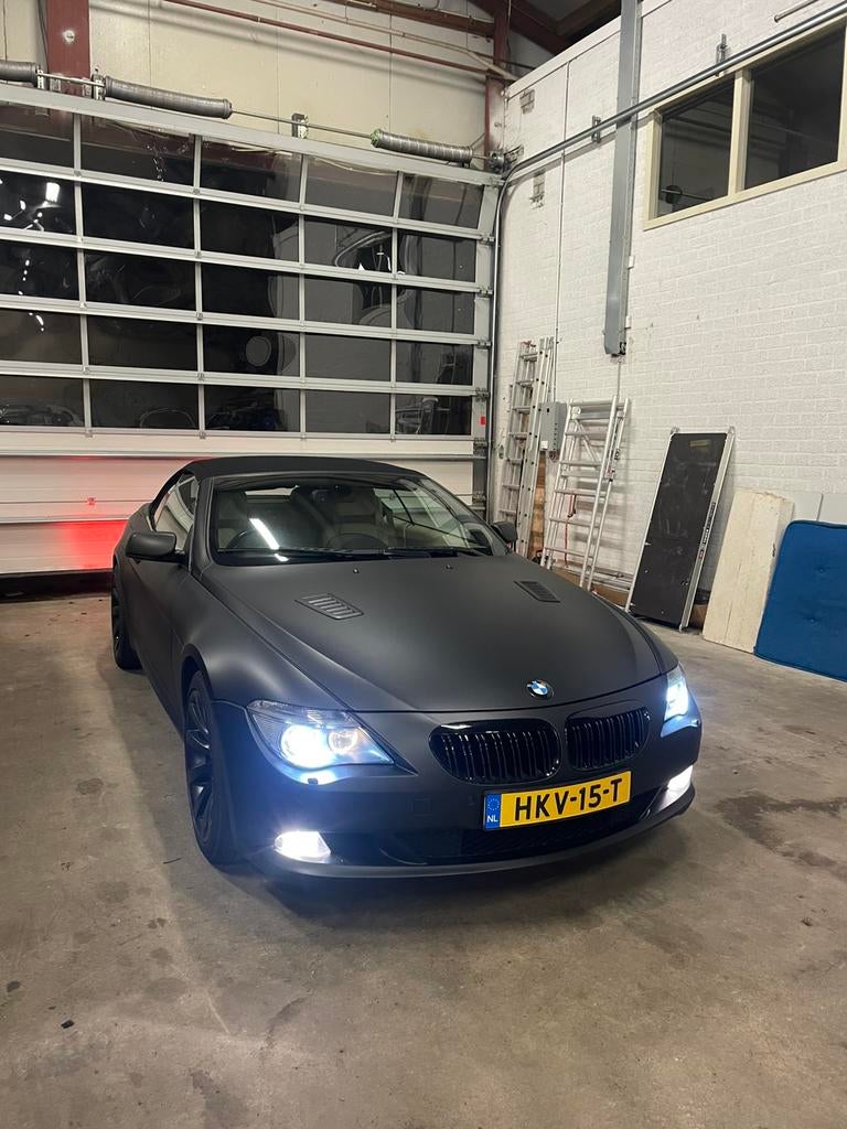 BMW 630i, 2006, rechtsgestuurd, Auto's, BMW, Particulier, 6 Reeks, Boordcomputer, Benzine, Euro 5, Cabriolet, 3 deurs, Automaat