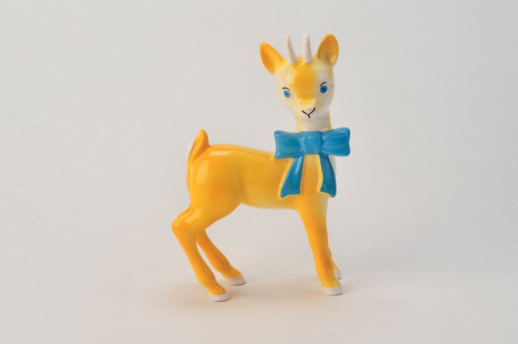 Babycham hertje in porselein, Collections, Enlèvement ou Envoi, Neuf, Porcelaine, Statue(s)