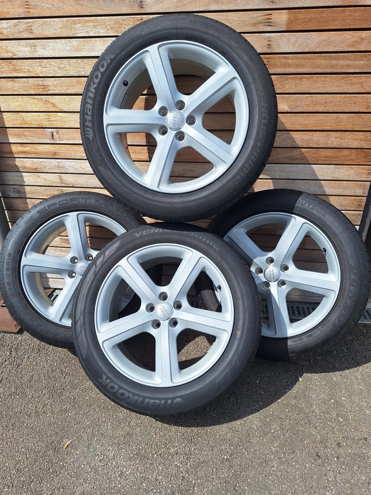 Roues Audi Q5 ou autre ainsi que Mercedes 5/112, Autos : Pièces & Accessoires, Pneus & Jantes, Pneus et Jantes, Véhicule de tourisme