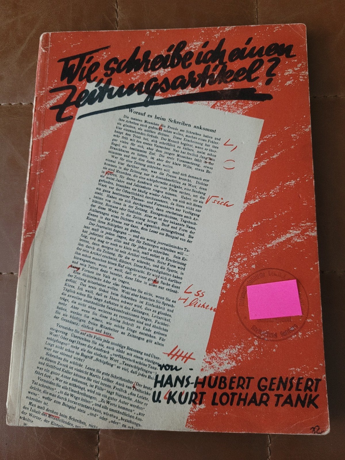 Allemagne WW2 - Wiener schreibe ici einen Zeitundsartikel ?, Enlèvement ou Envoi