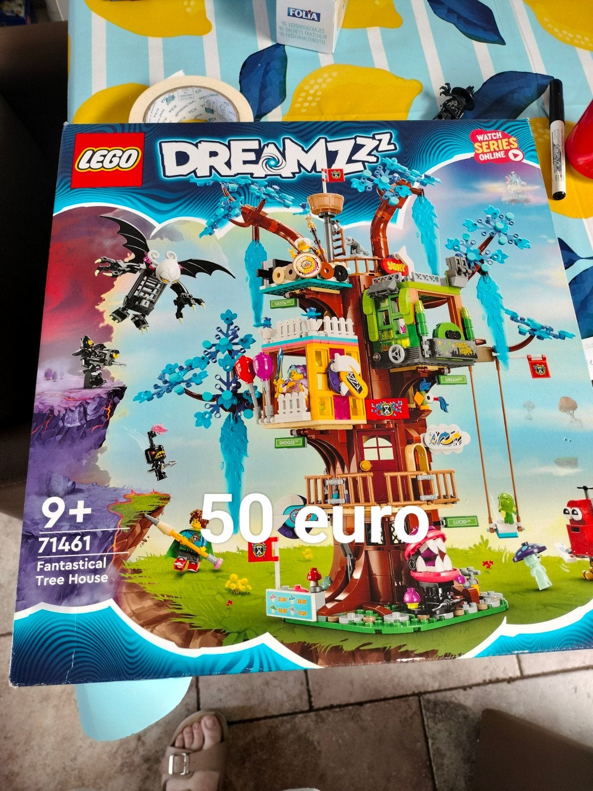 Lego dreamz, Ophalen, Lego