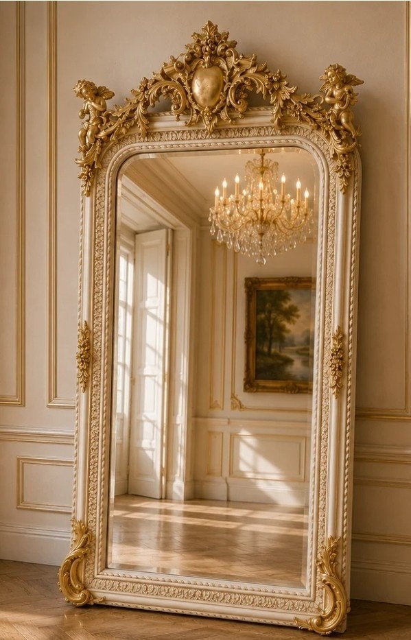 Baroque spiegel, Ophalen of Verzenden