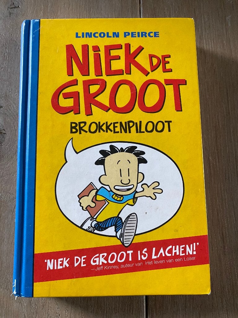 boek niek de groot brokkenpiloot, Ophalen of Verzenden